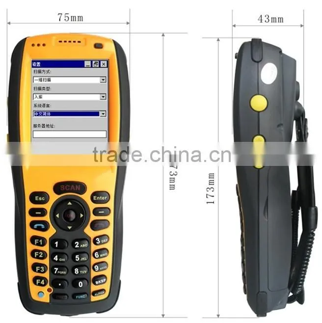 Sen-rich Data Collector Handheld PDA Terminal with Barcode Scanner, Bluetooth,3G