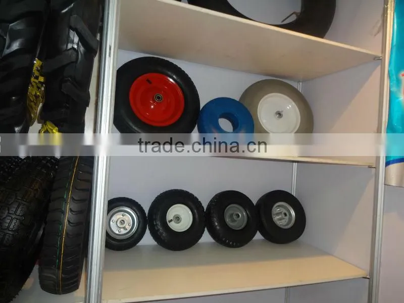 whole rubber wheel 350-18/400-8 wheels with alex