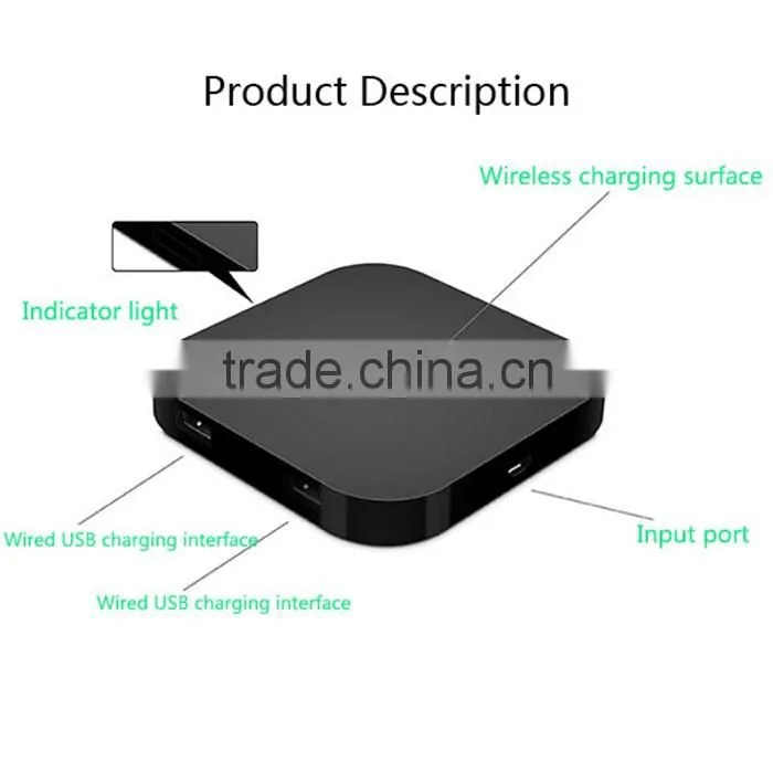 Newest coming wireless charger for ipad 2 for pc for table