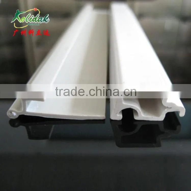 China Guangzhou PVC plastic profile extrusions