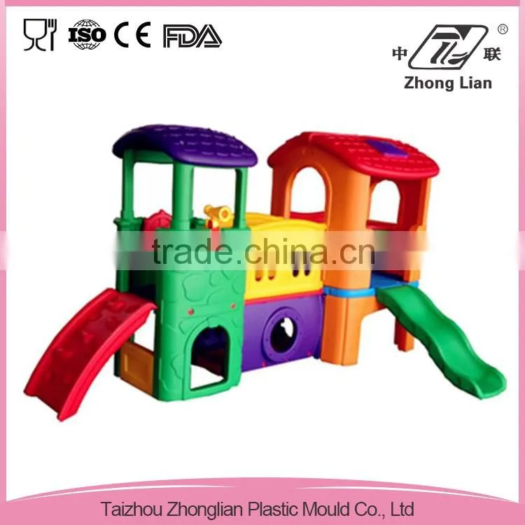 China manufacture kids play plastic cheap indoor playground equipment