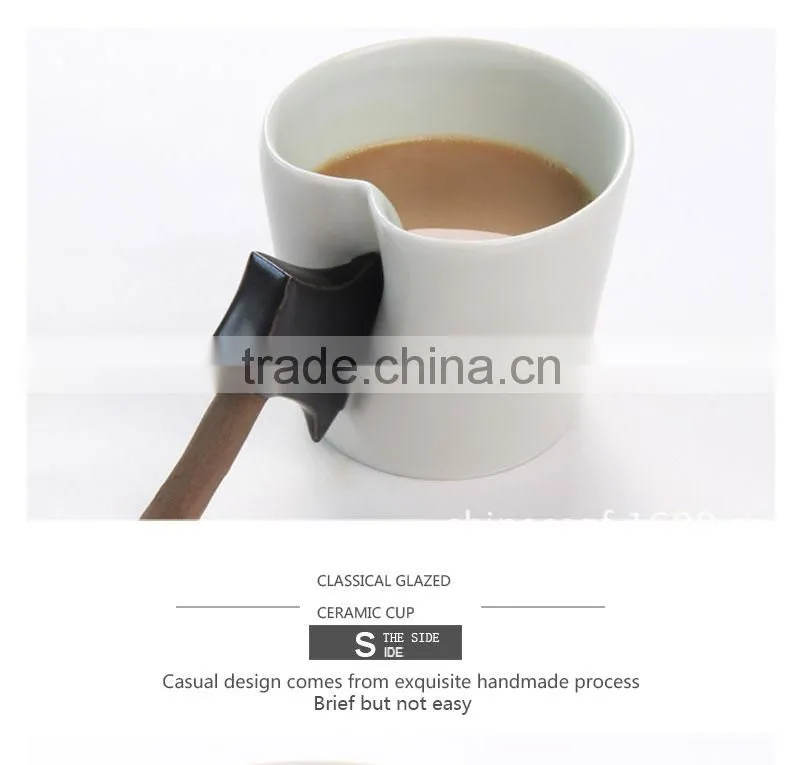 Promotional gift made in china ceramic coffee mug, porcelain mug, wholesale ceramic cup CC-C072