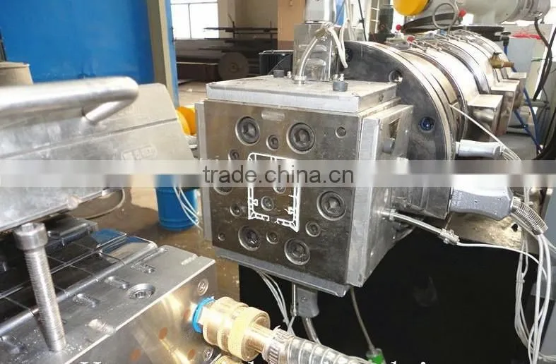 plastic wpc pvc profile machine extruder line