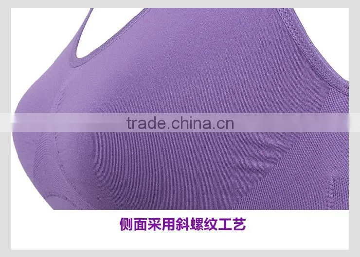 Hot sale sexy ladies sports bra ,sport underwear