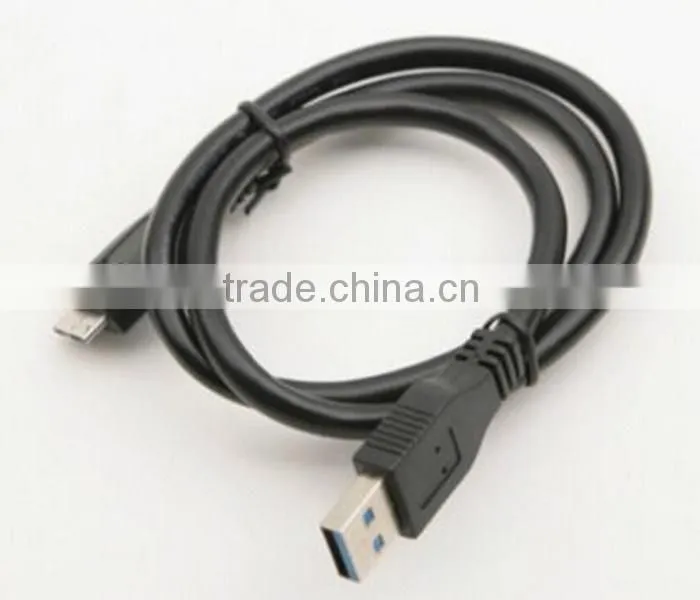 High Speed USB 3.0 A Male to Micro B Male usb 3.0 Cable For External HDD -1.5ft