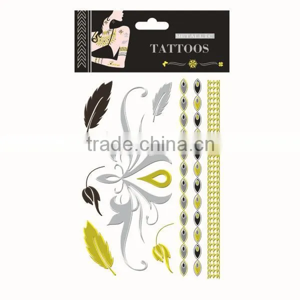 Metallic non-toxic Flash tattoo