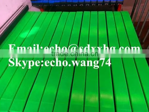 conveyor impact bars/UHMWPE Buffer Strip Impact Bed Bar/Impact Bed for Conveyor