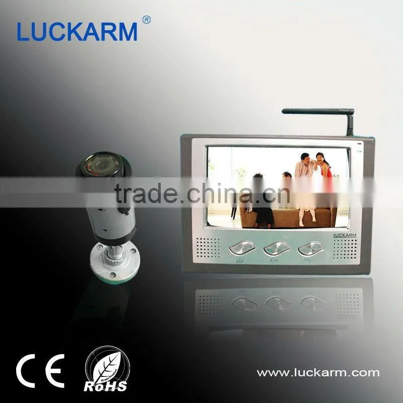 2012 Wireless Color video door monitor intercom