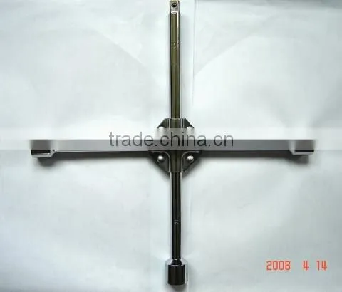 Cross Wrench With Adaptor