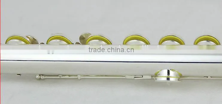 silver alto flute G key