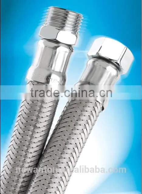 Best price forstainless steel 304 braided hose, EPDM rubber hose, hydraulic rubber hose