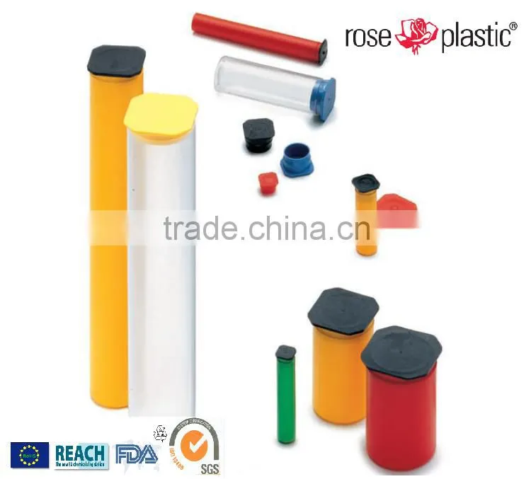 Plastic cosmetics tubes