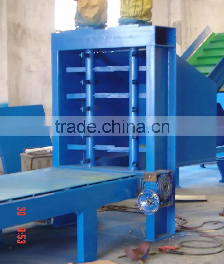 automatic Plastic Bale opener for Plastic recycling