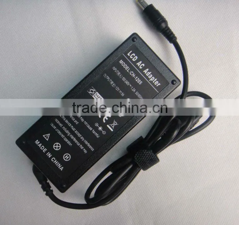 12v 5a new compatiable LCD power adapter charger for AOC LCD MONITOR A2304
