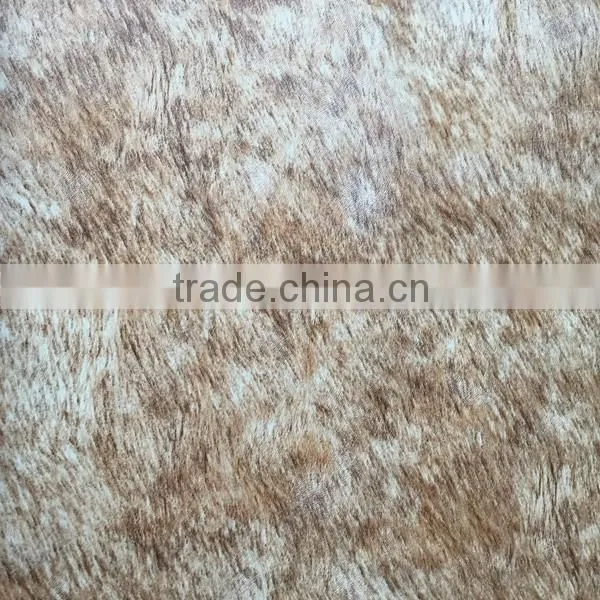 good selling new design fake fur vinyl wallpaper
