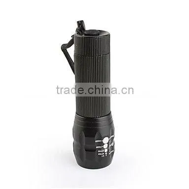 3 mode Focus Zooming Flashlight Torch Light
