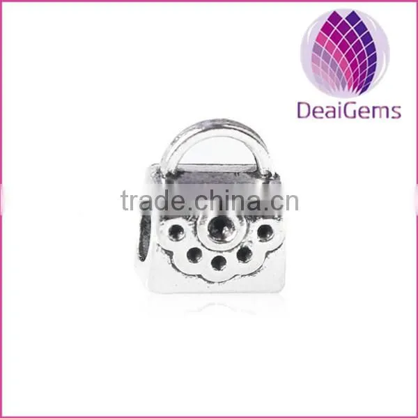 Wholesale Charms Stylish Handbag Bracelet Beads