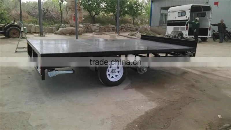 Heavy load capacity with CE approved car trailer