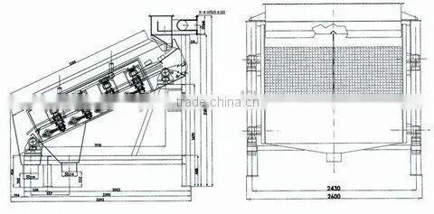 2015 Chinese New Product Vibration Screen For Quartz Sand