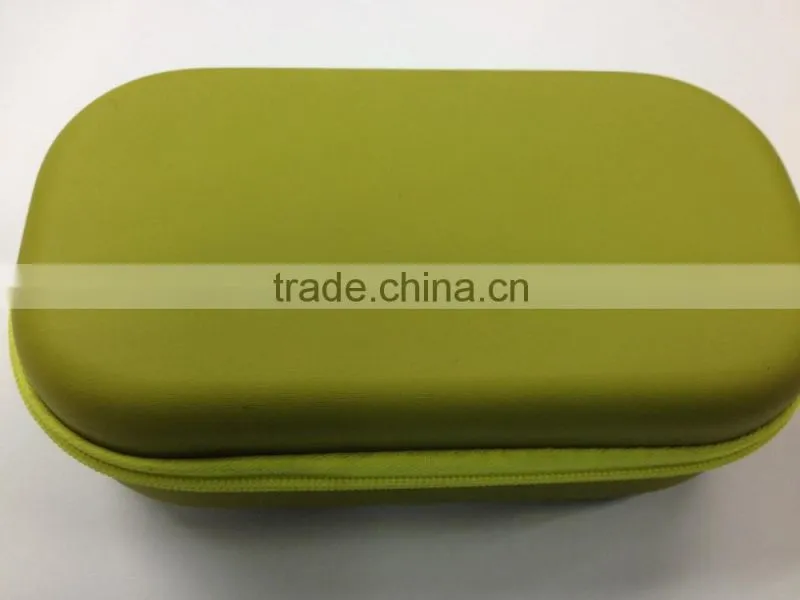 Brown color new custom cosmetics pu eva case