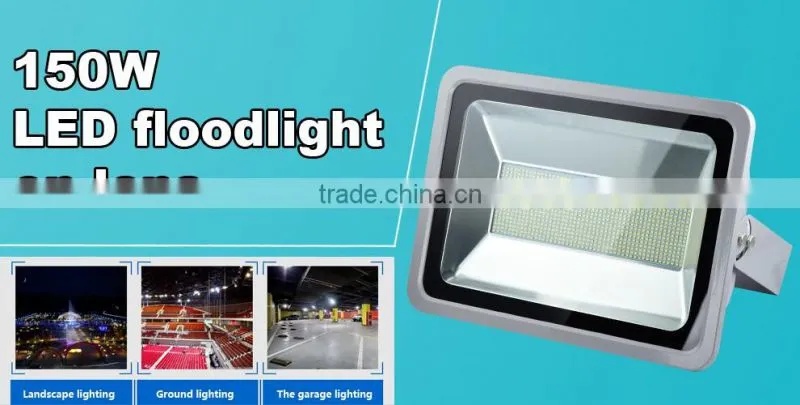 high brightness 15000 lumens 150w high power led flood light