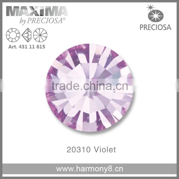 Original PRECIOSA MC Chaton Maxima, Violet Point Back Rhinetsone