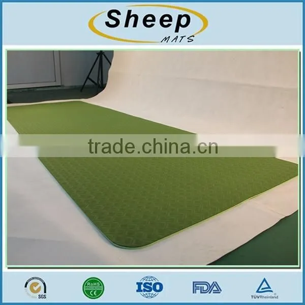 Alibaba China non-slip custom label yoga mat for sport