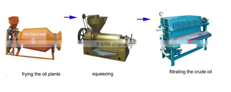 peanut, rapeseed, sesame and soybean oil press machine to make oil in farmer market