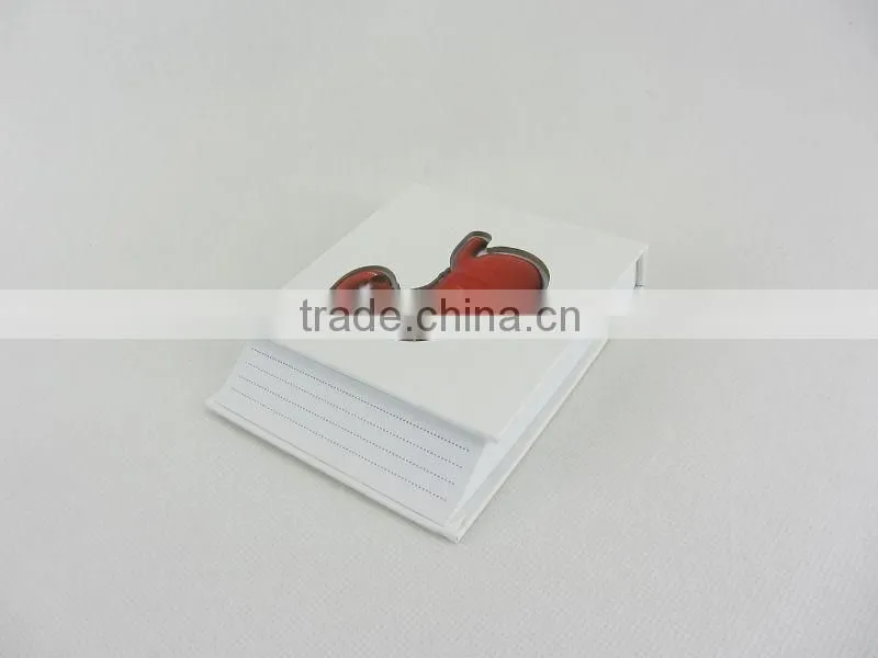 Sticky memo notepad Recycle paper combined sticky memo notepad