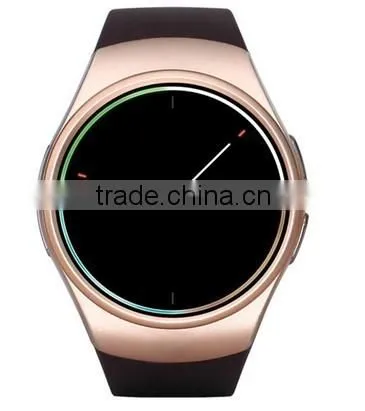 2016 High Quality Wholesale KW18 Smart Watch, IPS Round touch Screen Smart Watch with Heart Rate Monitor