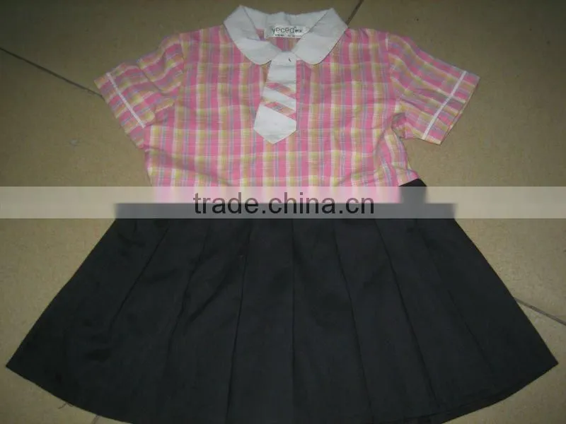 HOT selled 35%65%TC childs school shirt uniform