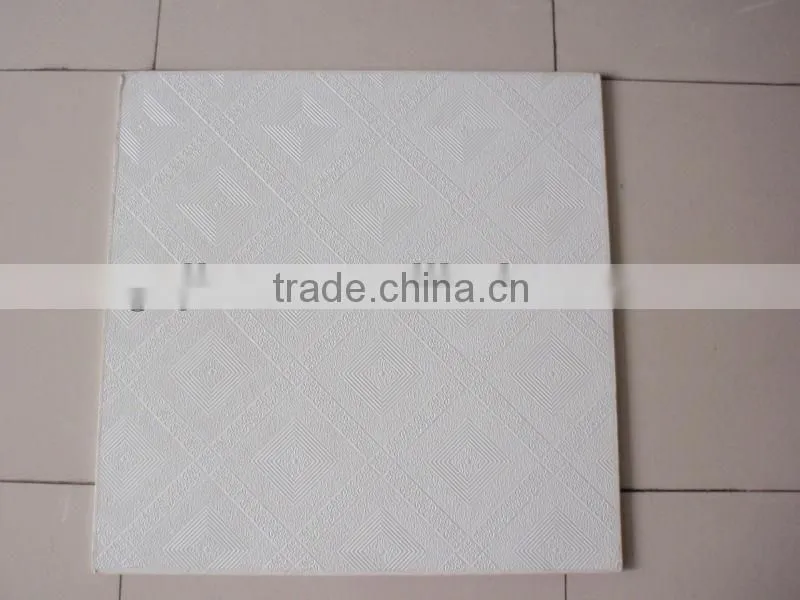 PVC gypsum board with laminated Aluminium foil backing