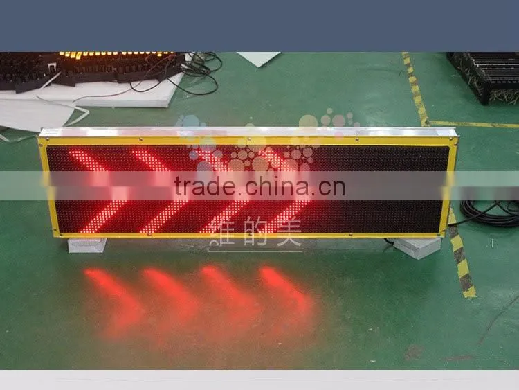 Shenzhen Factory IP65 road led sign outdoor traffic led screen display