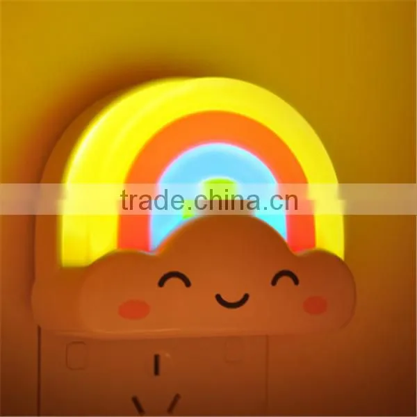 Wholesale rainbow small Light remote controlled circular led light