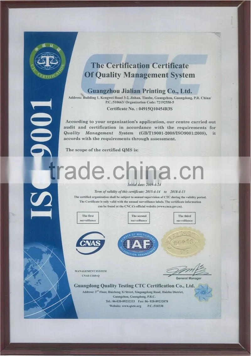 Extra link custom special paper name card/business card printing