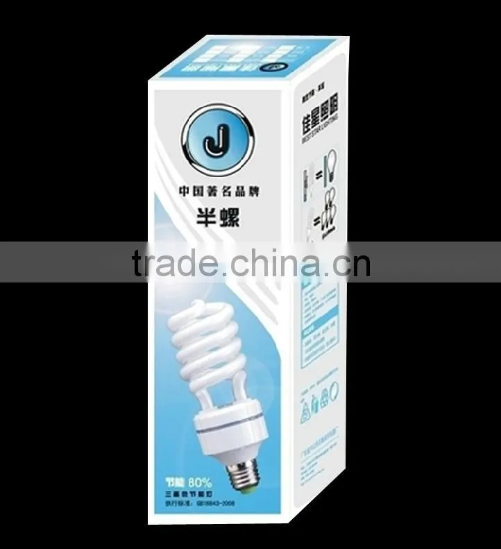 Matt lamination paper material paper light bulb box