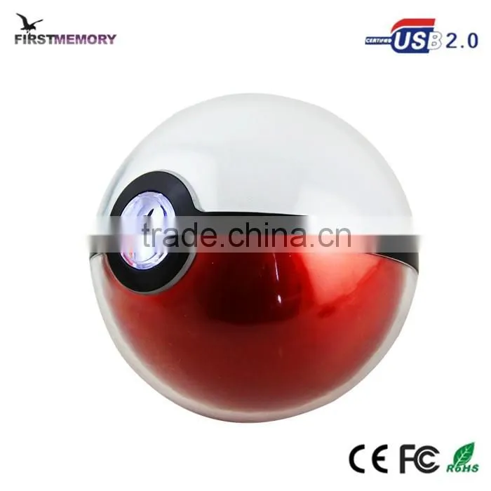 Packing box Mobile game Cosplay Pokemon Go Poke ball2 12000mAh LED Quick Charge Power Bank