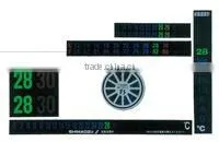 Color changing tape thermometer/Reversible/Digital indication/Customization OK