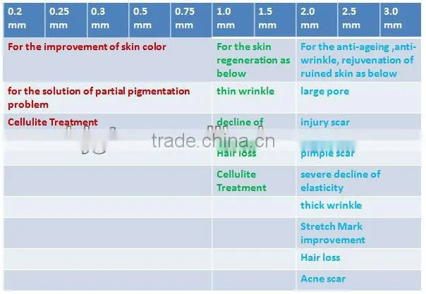 Micro Needle Derma Roller Medical Grade Needle Dermaroller