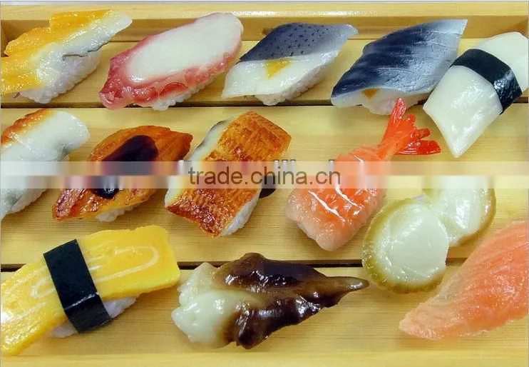 Fake Sushi the best refrigerator magnet from Japan traditional culture/Fake sushi food/Replica Sushi food by handmake decor