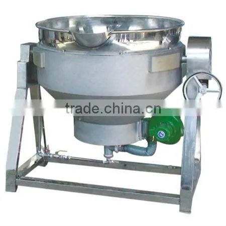 Oil Jacketed Kettle with Agitator - Conduction, Electric 50Liter, Stainless Steel 304