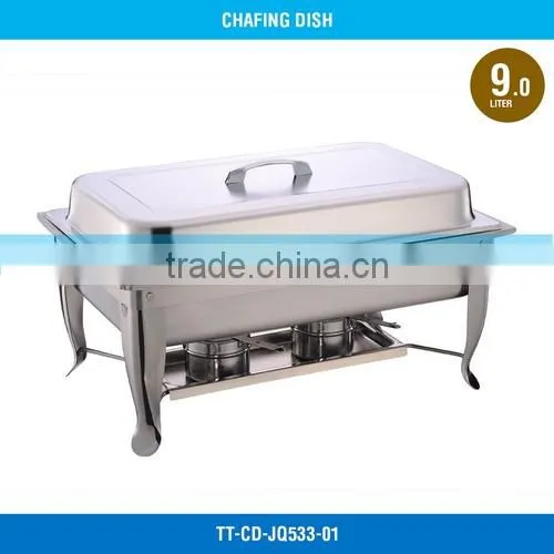 Soup Chafing Dish - 9 L, 201 S/S and 430 S/S, 580*355*315 MM, TT-CD-JQ533-01