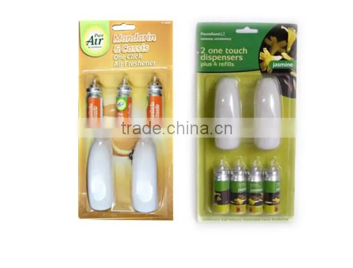 2PC Wall Mounted Mini Rose Scented Air Freshen Dispenser