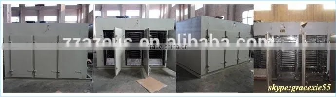 Widely used efficient electric heat hot air ginger drying machine price