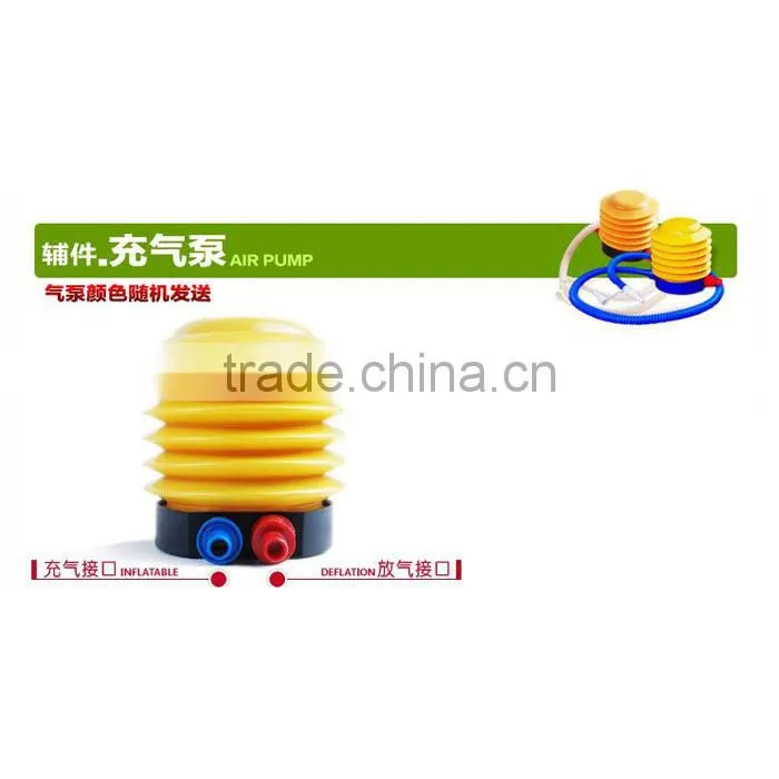 Gym ball foot pump