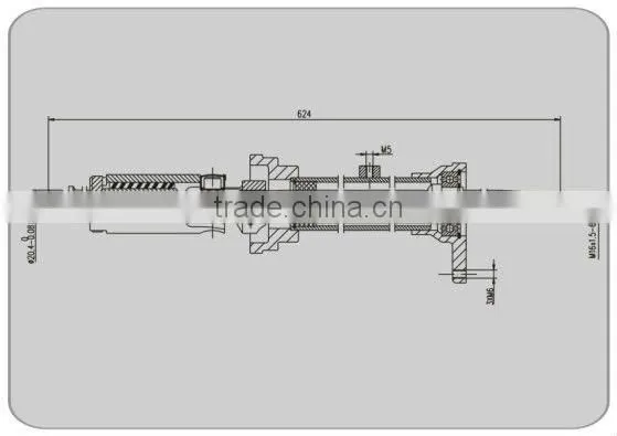 Steering engine 1204-1.40.010