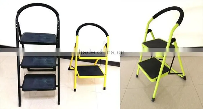 2 step ladder with tool tray
