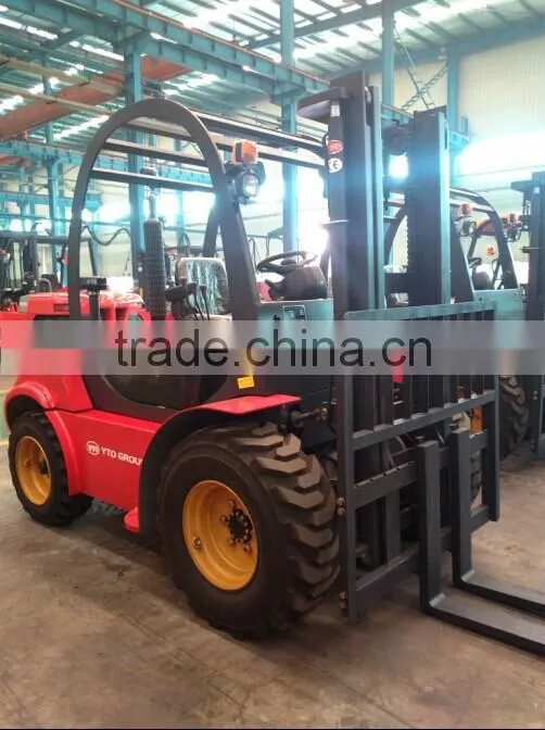 YTO 3 ton all terrain forklift