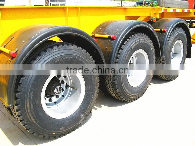 3 Alxes 40ft container transport semi-trailer