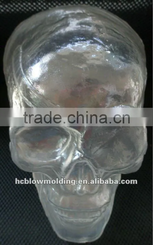 Halloween resin skull head